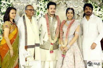 Akhil Akkineni and Shriya Bhupal Engagement Photos